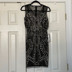 [Adrianna papell] NWT beaded shirt dress